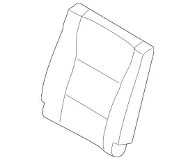 Fl3z-1666600-fg Ford Genuine Seat Back Cover Fl3z-1666600-fg Ford Genuine Seat Back Cover