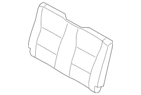 Fl3z-1866601-ea Ford Genuine Seat Back Cover Fl3z-1866601-ea Ford Genuine Seat Back Cover