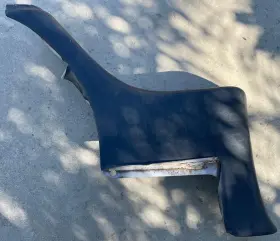 B9sb-6331600-bw Ford Fomoco Factory Original Oem Thunderbird Rear Back Panel Trim Seat Arm Rest Left Side 1958-1960