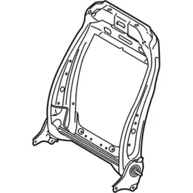 Fu5z-9661018-af Ford Genuine Seat Back Frame
