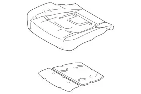 Hc3z-2663222-d Ford Genuine Seat Cushion Pad