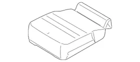 Hc3z-2863222-a Ford Genuine Seat Cushion Pad