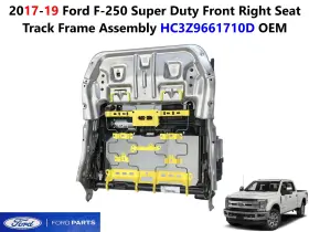 Hc3z-9661710-d Ford 2017-19 F250 Super Duty Front Right Seat Track Frame Assembly Hc3z9661710d