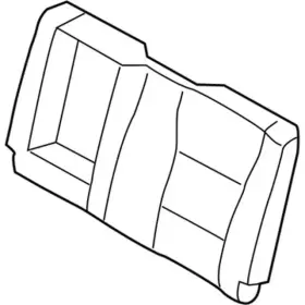 Hl3z-1666601-ca Ford Genuine Seat Back Cover