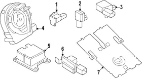 Jj5z-14b416-e Ford Genuine Sensor Seat Position