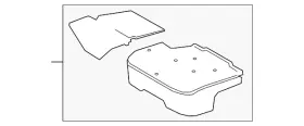 Jl1z-78632a22-j Ford Genuine Seat Cushion Pad Jl1z-78632a22-j Ford Genuine Seat Cushion Pad