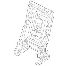 Jl1z-96613a38-b Ford Genuine Seat Back Frame Jl1z96613a38b Jl1z-96613a38-b Ford Genuine Seat Back Frame Jl1z96613a38b