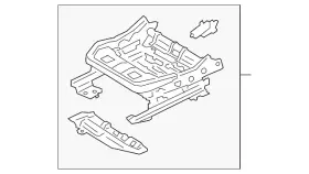 Kb3z-2161711-c Ford Genuine Seat Base
