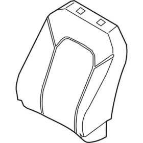 Kl1z7864417ee Ford Genuine Seat Back Cover