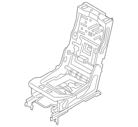 L1mz-99613a10-cj Ford Genuine Frame Assembly