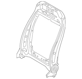 L1mz5461018h Ford Genuine Seat Back Frame