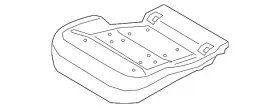 Lb5z-7863840-n Ford Genuine Seat Cushion Pad