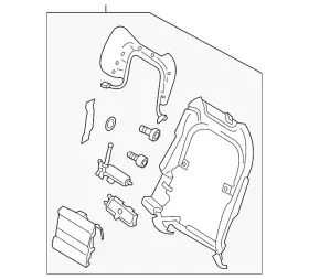 Ld9z-5861019-dp Ford Genuine Support Frame