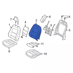 Lj6z-7864811-g Ford Genuine Pad Seat Back