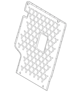 M1pz-7860032-ab Ford Genuine 2021-2024 Bronco Sport - Rear Panel