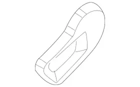 Ford M2dz7661198aa Genuine Seat Back Recliner Adjustment Handle