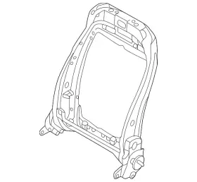 Ford Mb3z-5461018-k Genuine Seat Back Frame