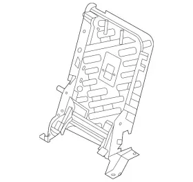 Mb3z-78613a39-c Ford Genuine Seat Back Frame