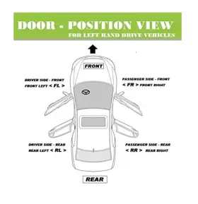 Mb5z-7866601-ca Ford 2021-2024 Genuine Explorer Rear Left Seat Back Cover
