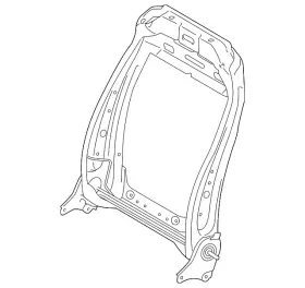 Mu5z-5461018-s Ford Genuine Seat Back Frame