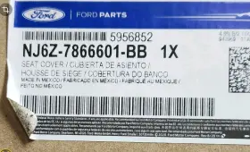Nj6z-7866601-bb Ford Genuine Seat Back Cover Nj6z-7866601-bb Ford Genuine Seat Back Cover