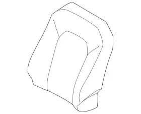 Nl3z-1664416-aj Ford Genuine Seat Back Cover