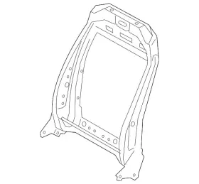 Nu5z-7861018-b Ford Genuine Seat Back Frame