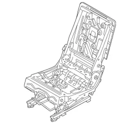 Ford Rl1z-78613a10-b Genuine Seat Frame Rl1z78613a10b