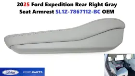 Sl1z-7867112-bc Ford 2025 Expedition Rear Right Gray Seat Armrest Sl1z-7867112-bc Ford 2025 Expedition Rear Right Gray Seat Armrest