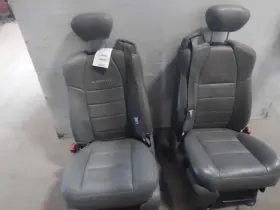 202-02457bl Ford Truck Front Heated Gray Leather Seats From 2003 F250sd Lariat 12817197