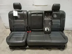 215.fd8n10 Ford Truck 99-2010 F350sd Crew Cab Harley Davidson Edition Black Leather Rear Seats 6