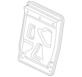 Ys4z-7460508-bb Ford Genuine Seat Back Panel Ys4z-7460508-bb Ford Genuine Seat Back Panel