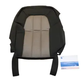 89022275 General Motors Driver Front Seat Back Cloth Ebony Neutral Factory Cover 04-05 Aztek New Gm