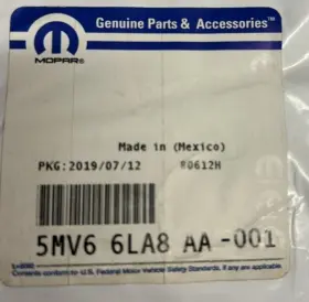 5mv66la8aa Genuine Mopar Front Seat Back Cover Rh 2013-18 Ram 1500-5500 Models