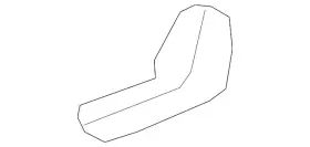 10357997 Gm Genuine Ebony Driver Seat Recliner Handle