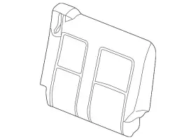 10390572 Gm Genuine Seat Back Cover