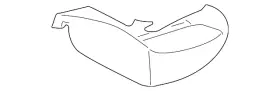 12532628 Gm Genuine Seat Cushion Pad