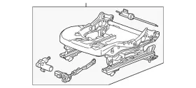 13518952 Gm Genuine Front Driver Side Seat Cushion Frame