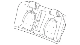 15903870 Gm Genuine Seat Back Cover 15903870 Gm Genuine Seat Back Cover