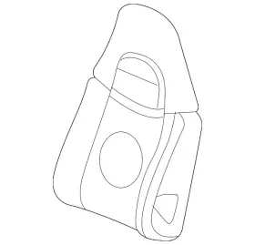 Gm 19331395 Genuine Front Seat Back Pad