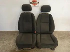 202-03495al Gm Pair Front Black Cloth Seats From 2013 Gmc Sierra 1500 Crew Cab 11326852