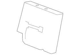 20859431 Gm Genuine Seat Back Cover