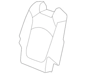 20984094 Gm Genuine Seat Back Cover 20984094 Gm Genuine Seat Back Cover