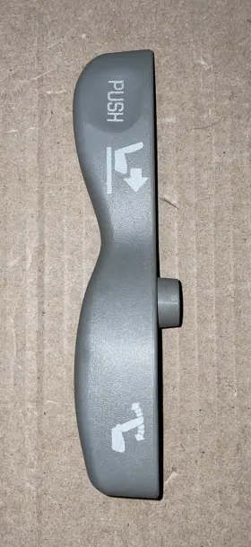 21556 Gm 88-94 Chevrolet Gmc Extended Cab Passenger Seat Recline Entry Lever - Gray