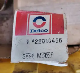 22010456 Gm Nos Power Seat Motor 1979 - 88