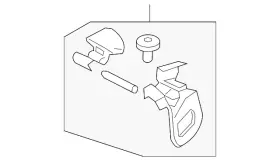 23266439 Gm Genuine Medium Cashmere Passenger Seat Easy Entry Handle