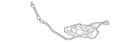 23444084 Gm Genuine Rear Passenger Side Seat Recliner Actuator