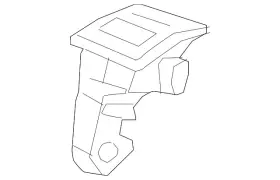 39021688 Gm Genuine Jet Black Rear Seat Latch