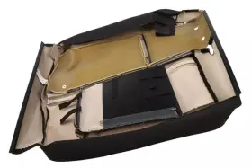 Gm 42390333 Genuine Medium Titanium Rear Driver Side Seat Back Cushion Cover