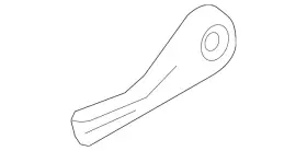 84008548 Gm Genuine Jet Black Front Seat Adjustment Handle